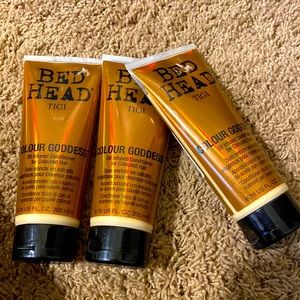3 Bed Heas TIGI Colour Goddess conditioners for colored hair